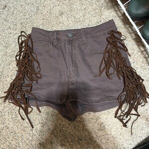 Western style shorts